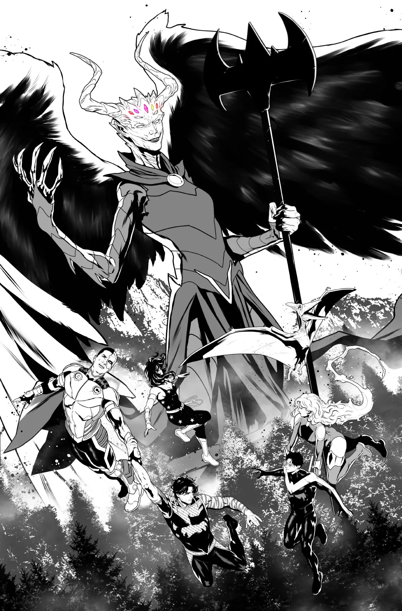 Titans #14 page 16 AP by Lucas Meyer