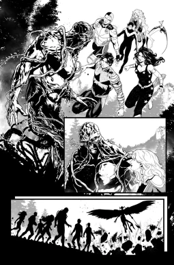 Titans #14 page 17 AP by Lucas Meyer