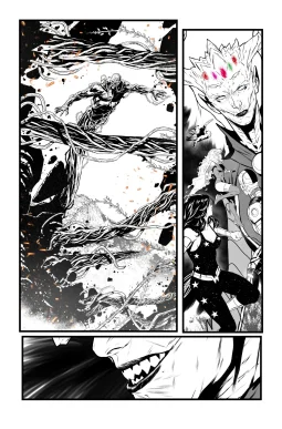 Titans #14 page 18 AP by Lucas Meyer