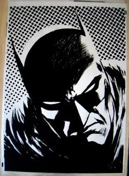 Batman 2 Giant-Size art piece by Renato Arlem