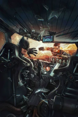 Batman vs Robin #02 cover AP by Rafael Sarmento