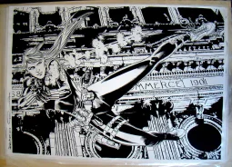 Black Widow Giant-Size art piece by Renato