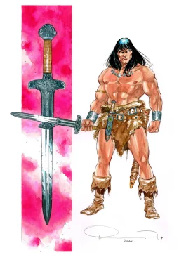 Conan Illo by Renato Arlem