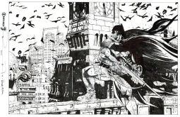 Dark Knight Illustration by Renato Arlem
