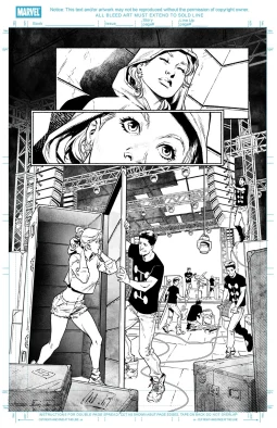Dazzler #01 page 01 by Rafael Loureiro