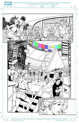 Dazzler #01 page 02 by Rafael Loureiro