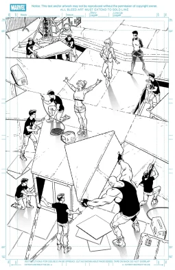 Dazzler #01 page 03 by Rafael Loureiro