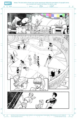 Dazzler #01 page 05 by Rafael Loureiro