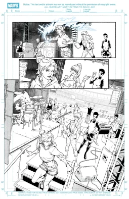 Dazzler #01 page 06 by Rafael Loureiro