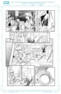 Dazzler #01 page 07 by Rafael Loureiro