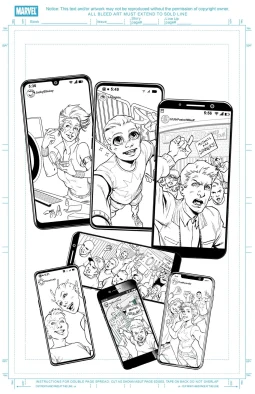 Dazzler #01 page 08 by Rafael Loureiro