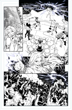 Dazzler #01 page 11 by Rafael Loureiro