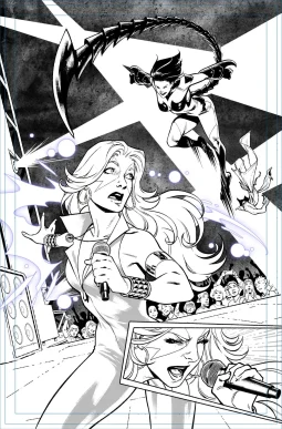 Dazzler #01 page 12 by Rafael Loureiro
