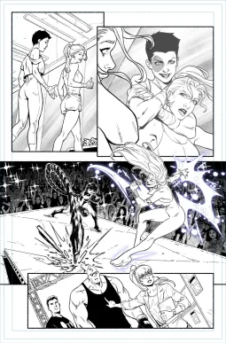 Dazzler #01 page 15 by Rafael Loureiro