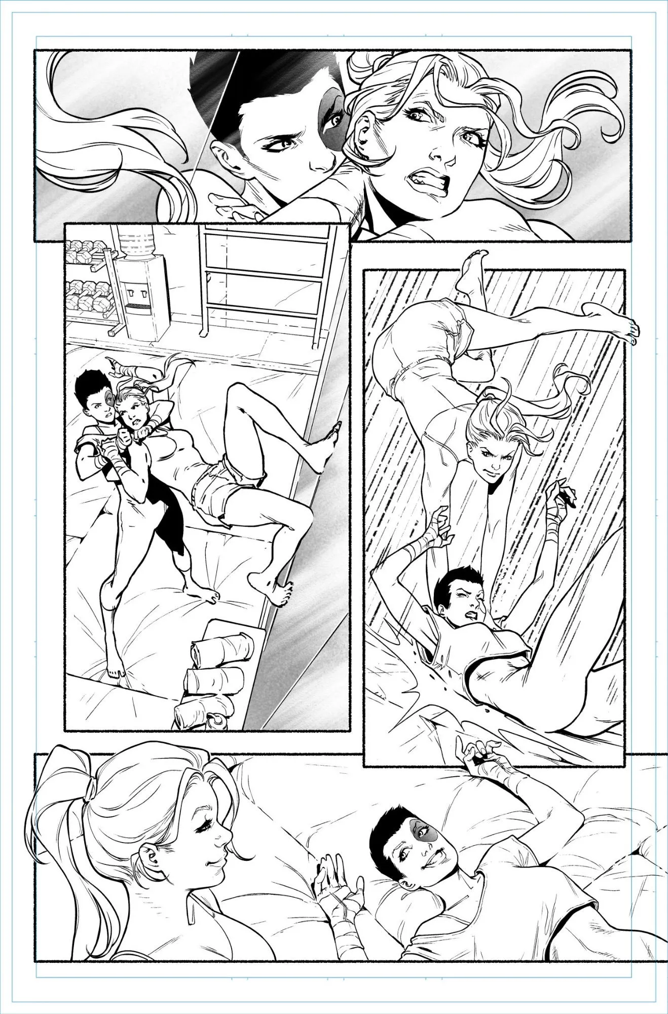 Dazzler #01 page 18 by Rafael Loureiro