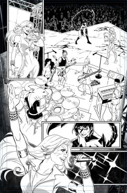 Dazzler #01 page 19 by Rafael Loureiro