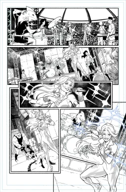 Dazzler #01 page 21 by Rafael Loureiro
