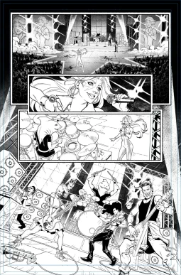 Dazzler #01 page 22 by Rafael Loureiro