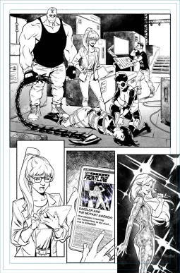 Dazzler #01 page 25 by Rafael Loureiro