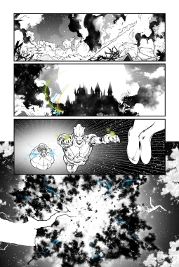 Fantastic Four #34 page 09 AP by RB Silva