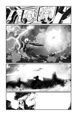 Fantastic Four #34 page 19 AP by RB Silva