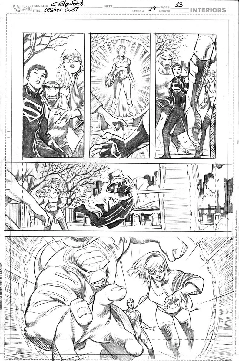 Legion Lost 14 page 13 Superboy Caitlin Ridge Detective Lure - Ronan Cliquet