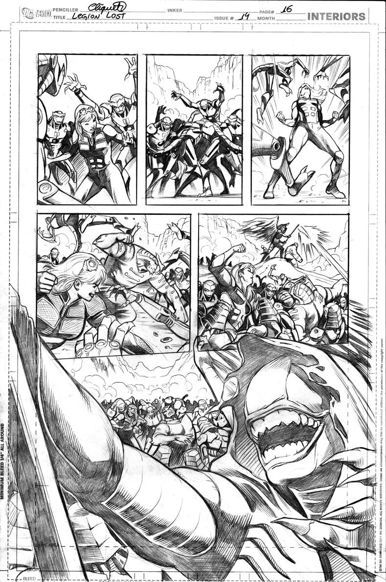 Legion Lost 14 page 16 Fairchild Ridge Harvest - Ronan Cliquet