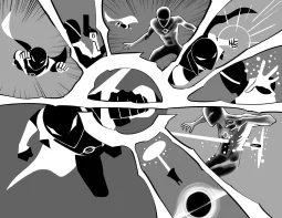 Radiant Black #10 page 18-19 AP by Marcelo Costa