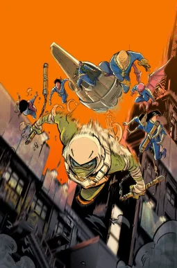 Teenage Mutant Ninja Turtles: The Armaggendon Game #05 cover AP by Santtos