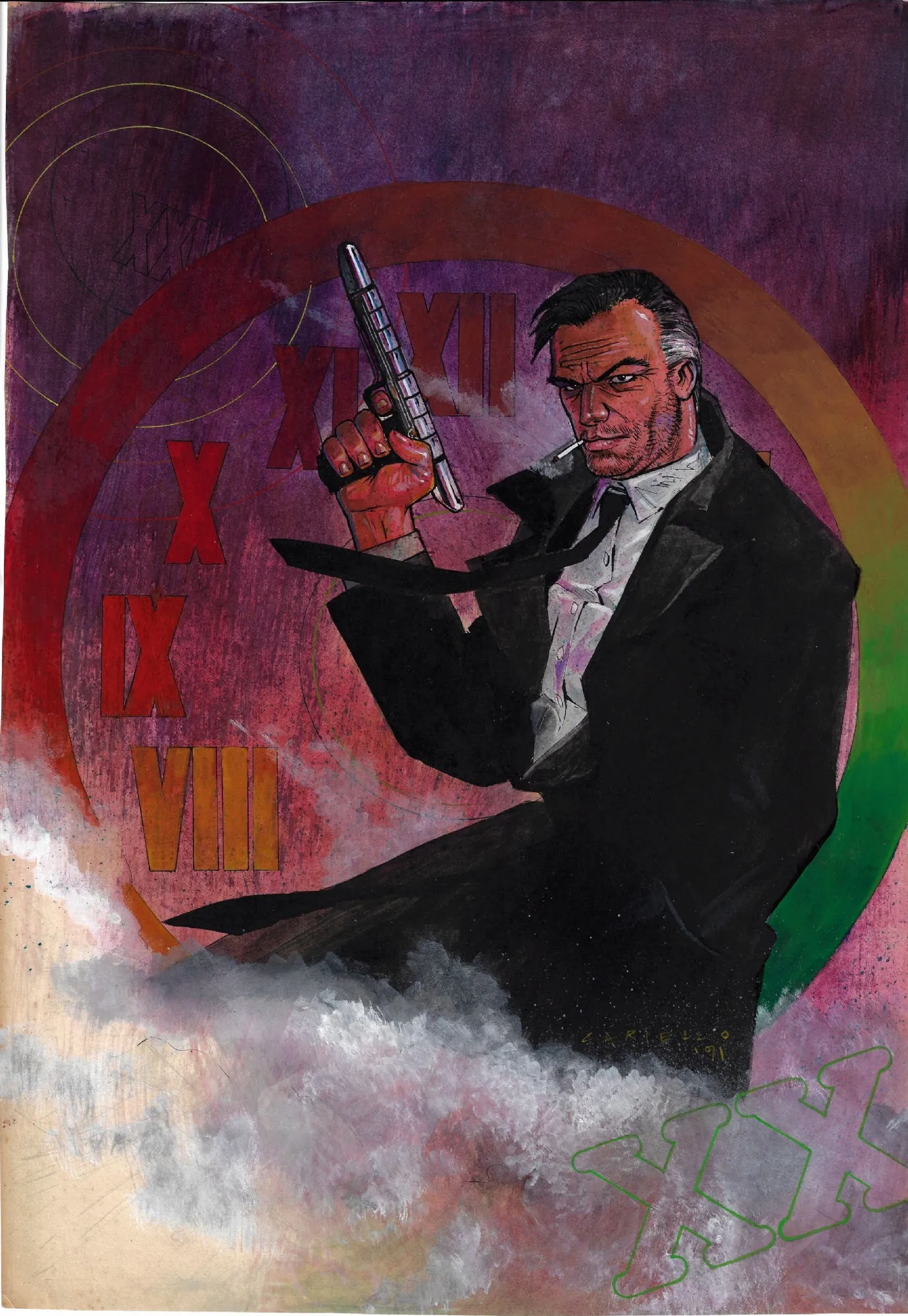 Trancers - The Adentures of Jack Deth #01 cover by Octavio Cariello