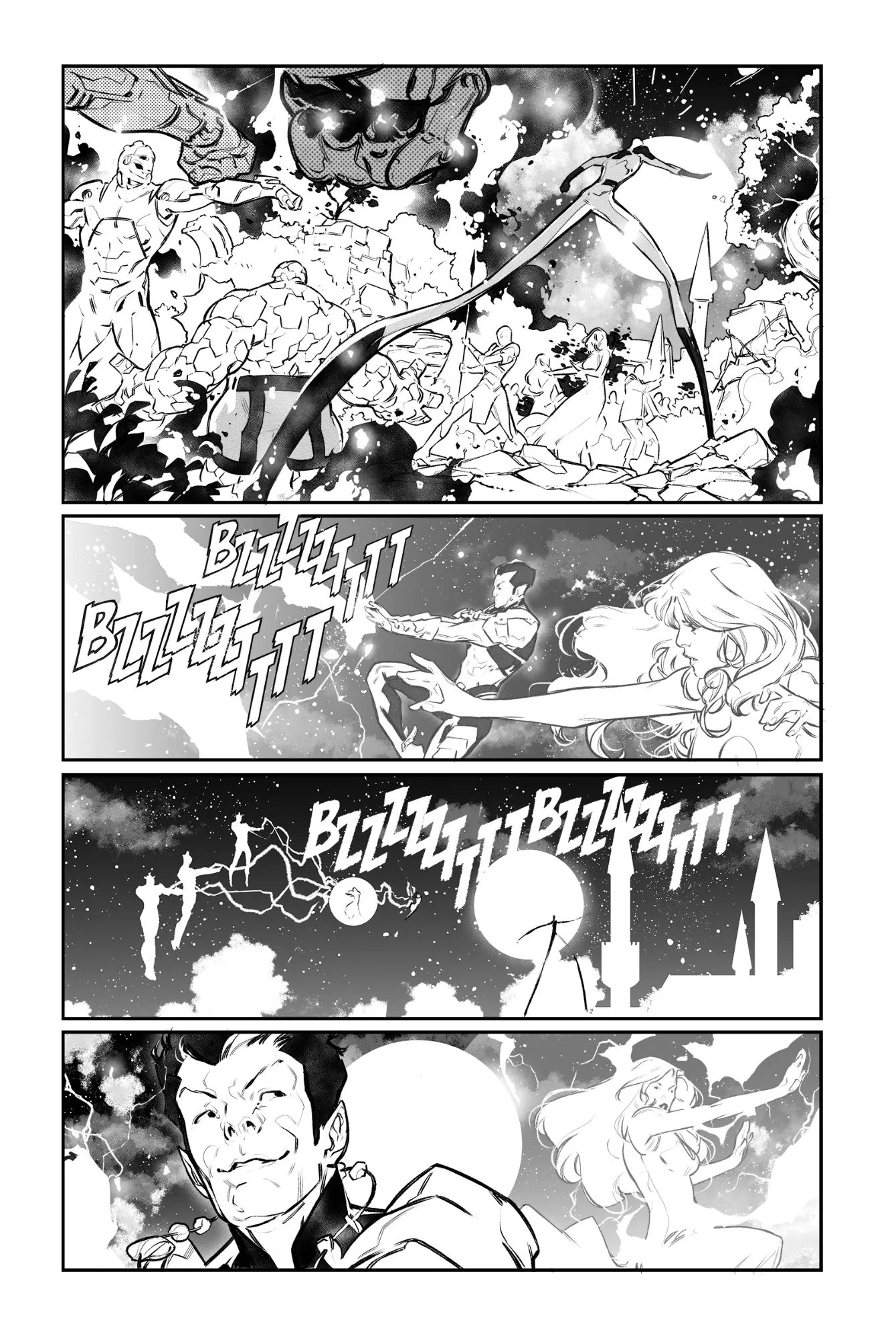 Fantastic Four #34 page 08 AP by RB Silva