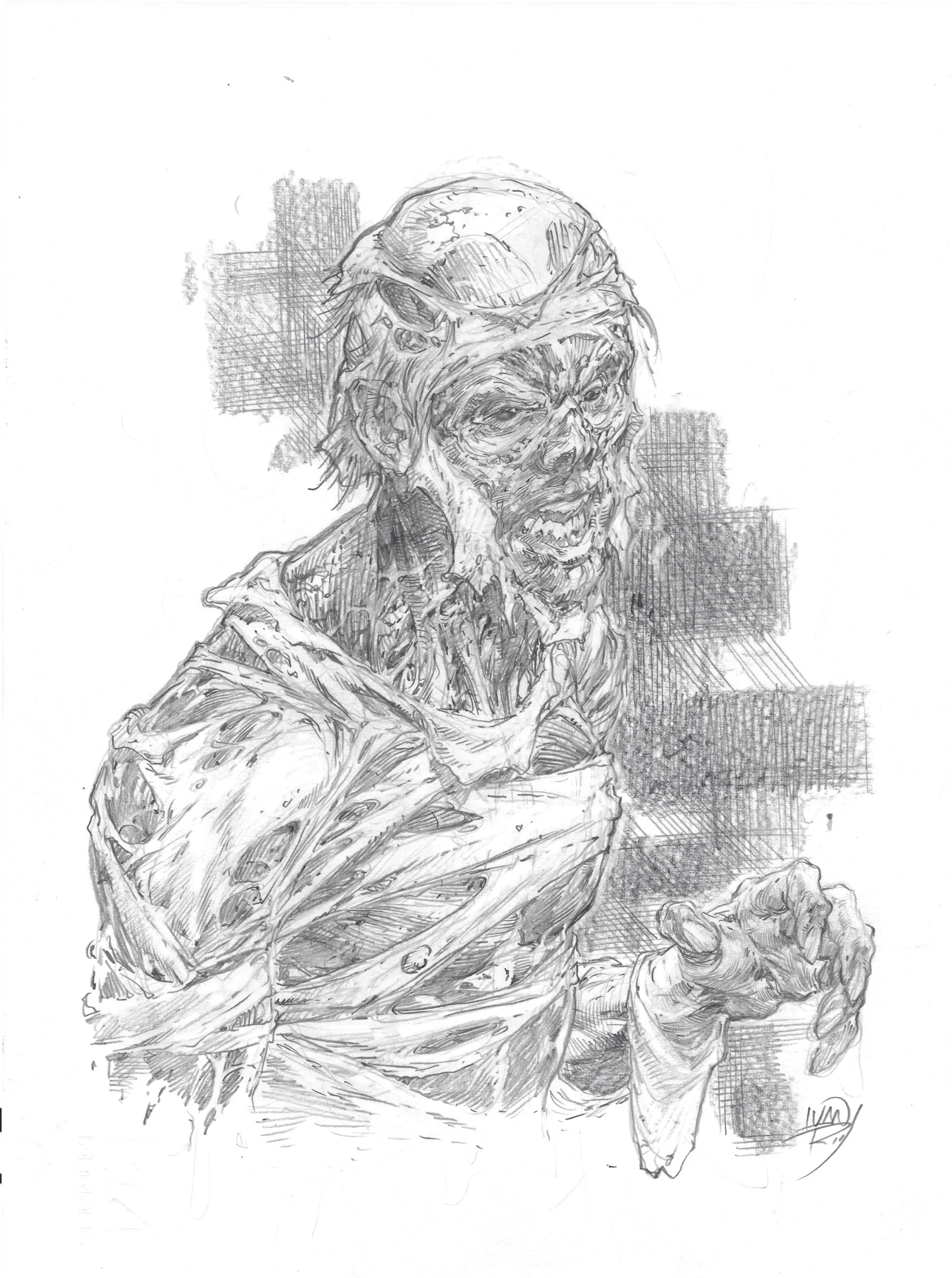Zombie Illo by Ivan Reis