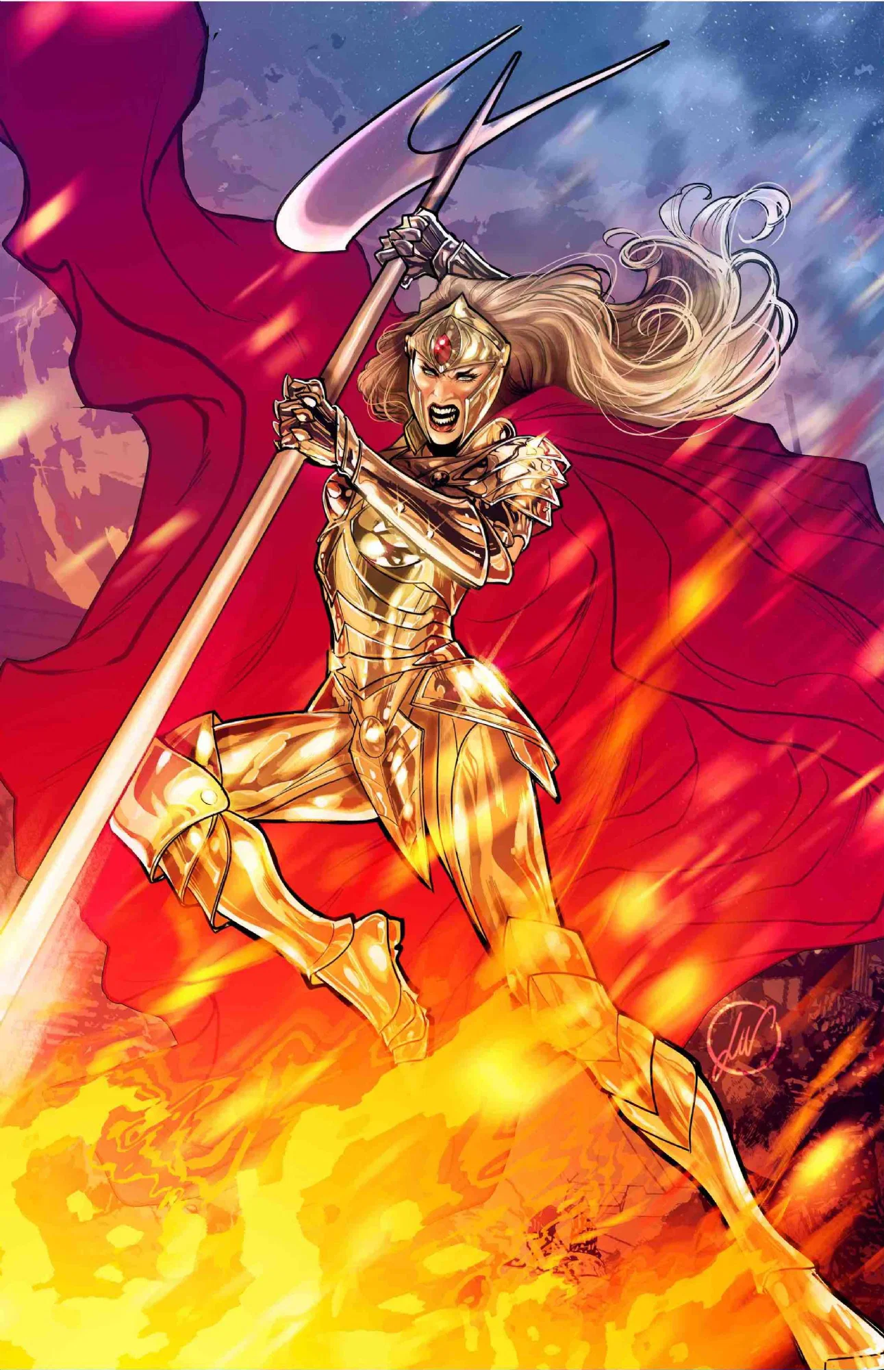 A.X.E.: Eve of Judgment #01 Women of A.X.E variant cover AP