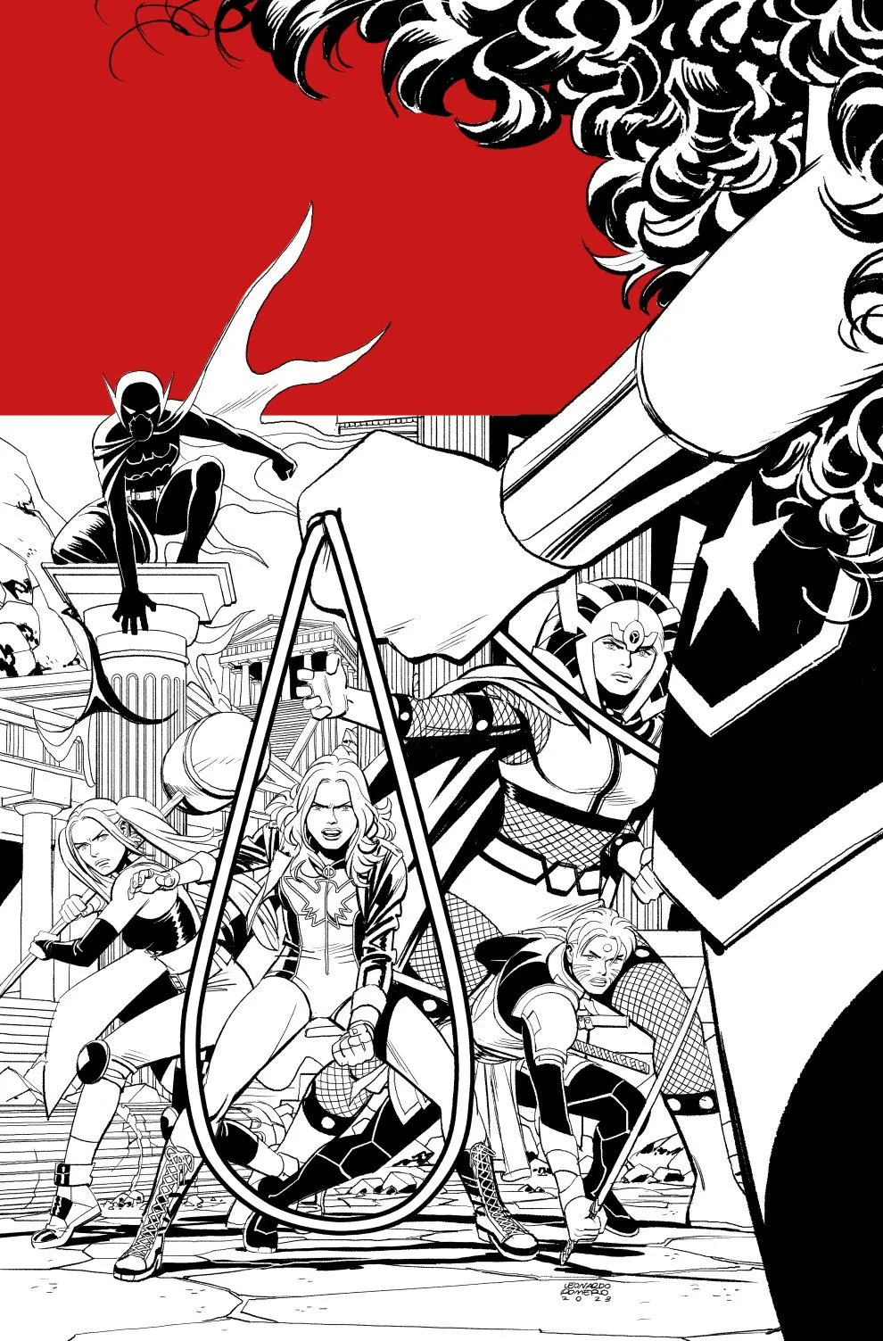 Birds of Prey #03 cover AP