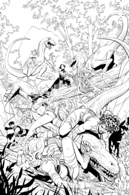 Birds of Prey #11 cover AP