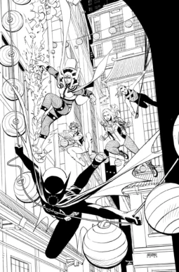 Birds of Prey #13 cover AP