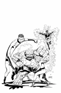 Fantastic Four #01 cover AP