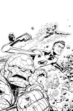 Fantastic Four #08 cover AP