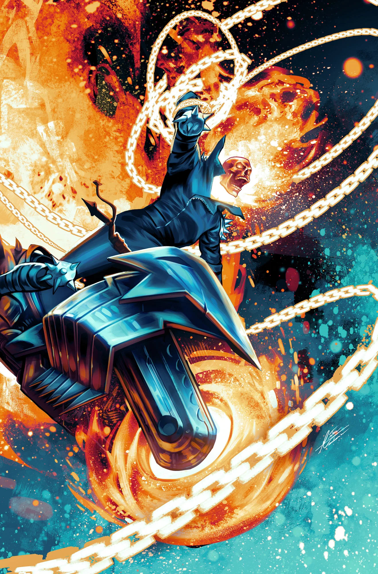 Ghost Rider: Final Vengence #01 variant cover AP