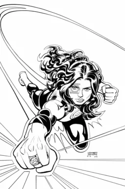 Green Lantern Corps #08 cover AP