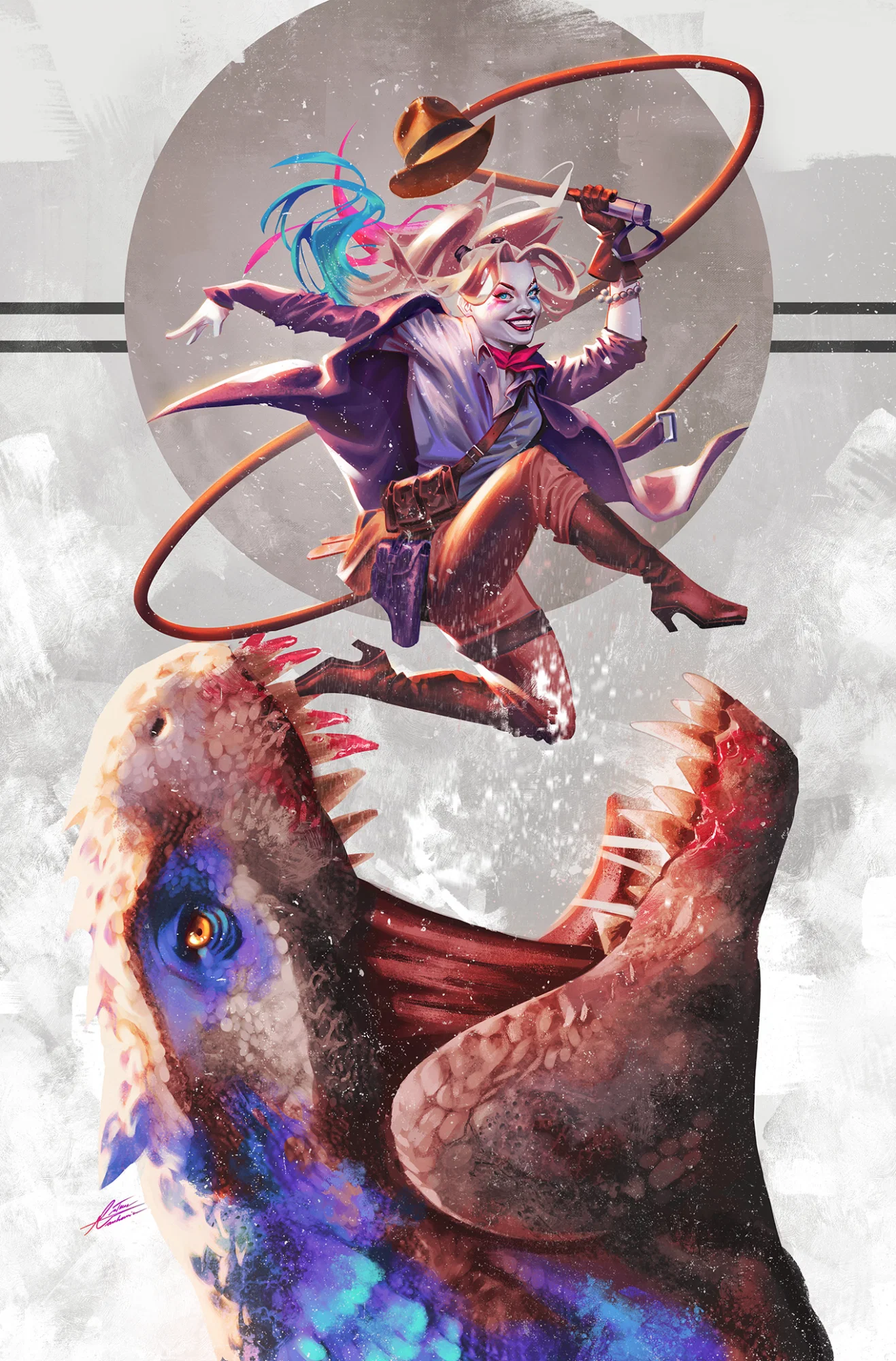 Harley Quinn #30 variant cover AP