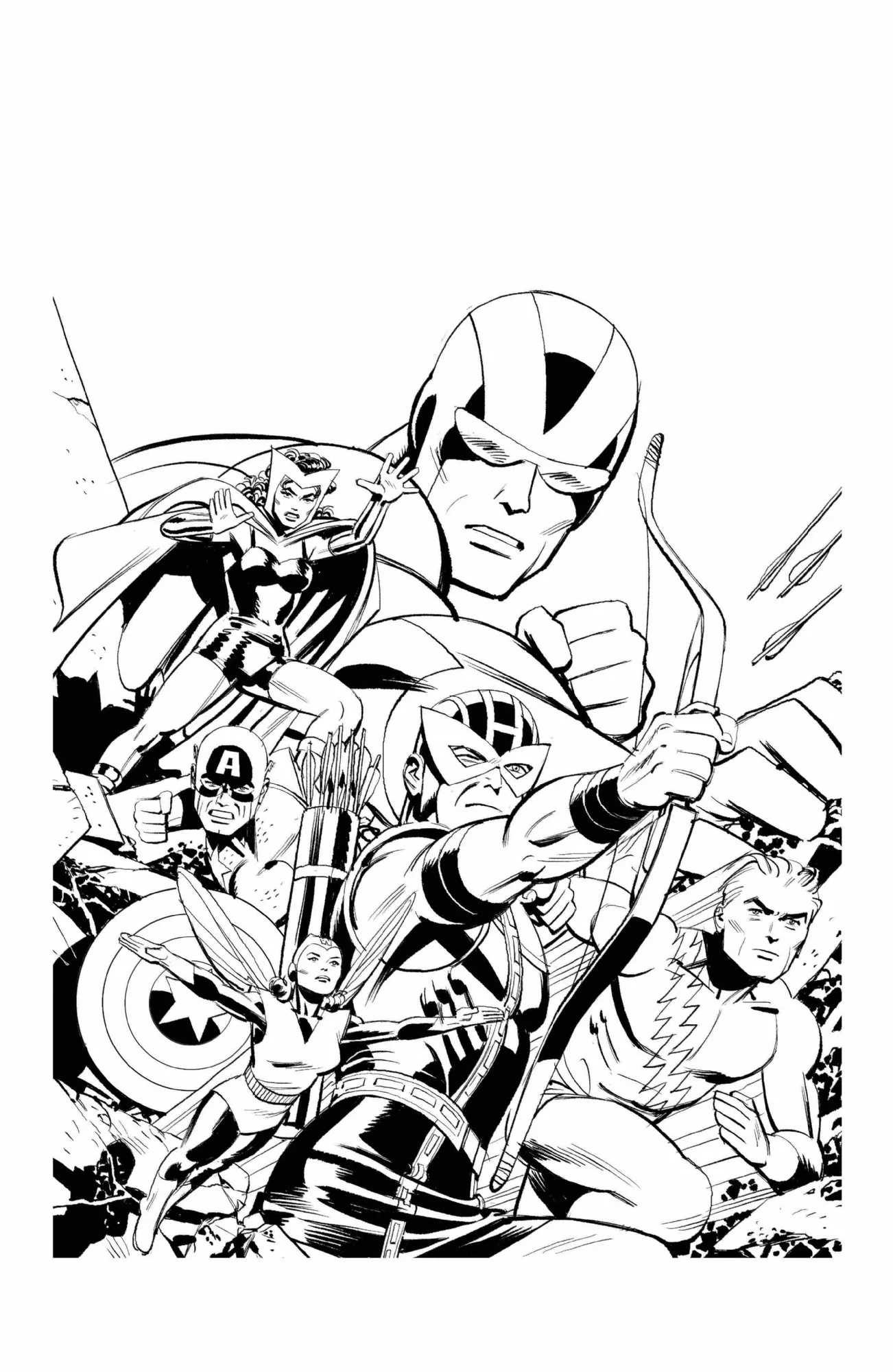Mighty Marvel Masterworks: Avengers cover AP