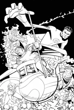 Mighty Marvel Masterworks: Fantastic Four cover AP