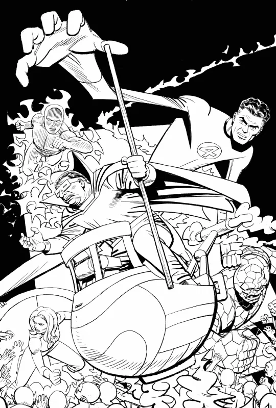 Mighty Marvel Masterworks: Fantastic Four cover AP