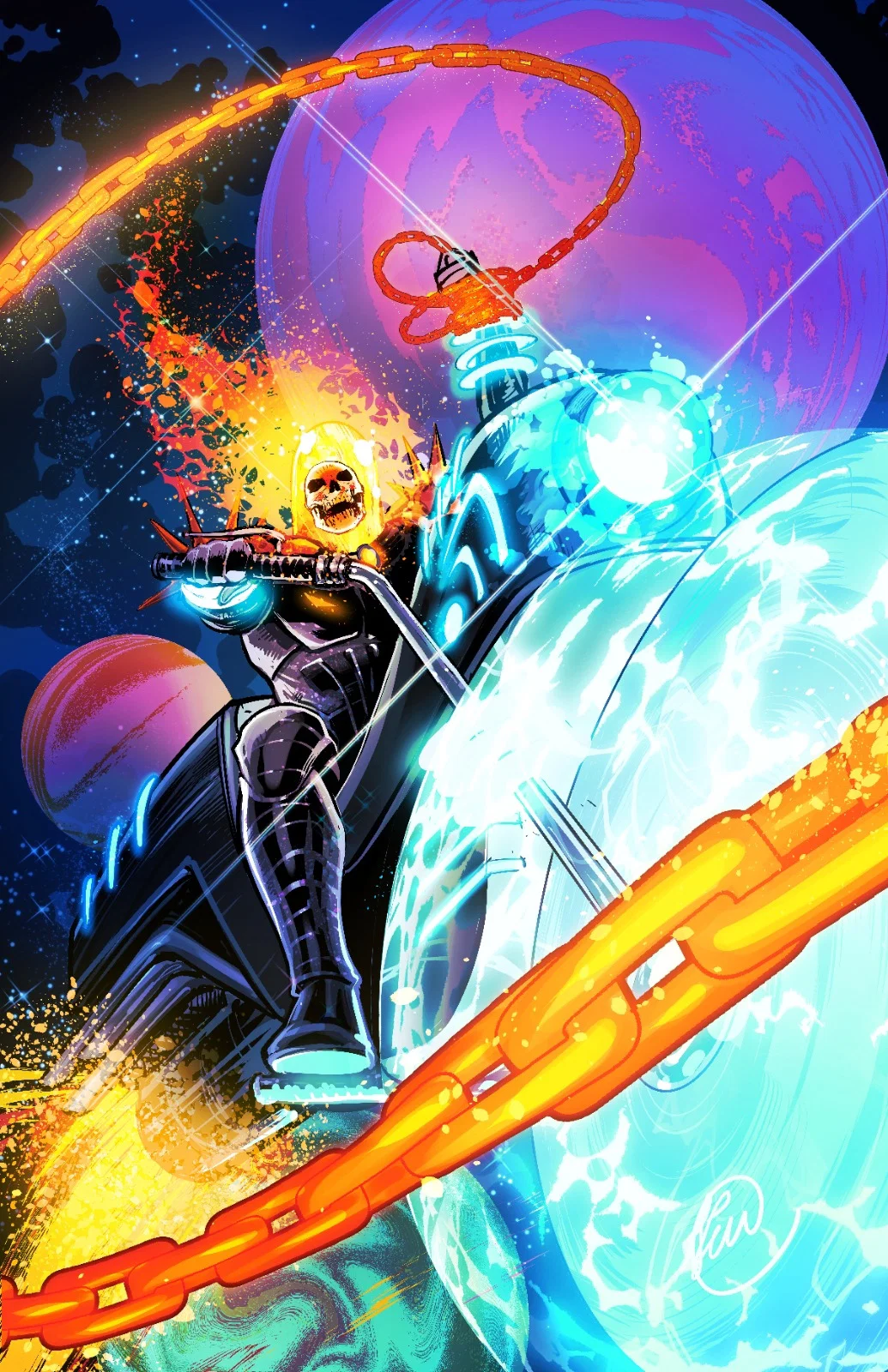 Venom #37 cover AP