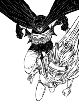 Batman and Carey commisison sample