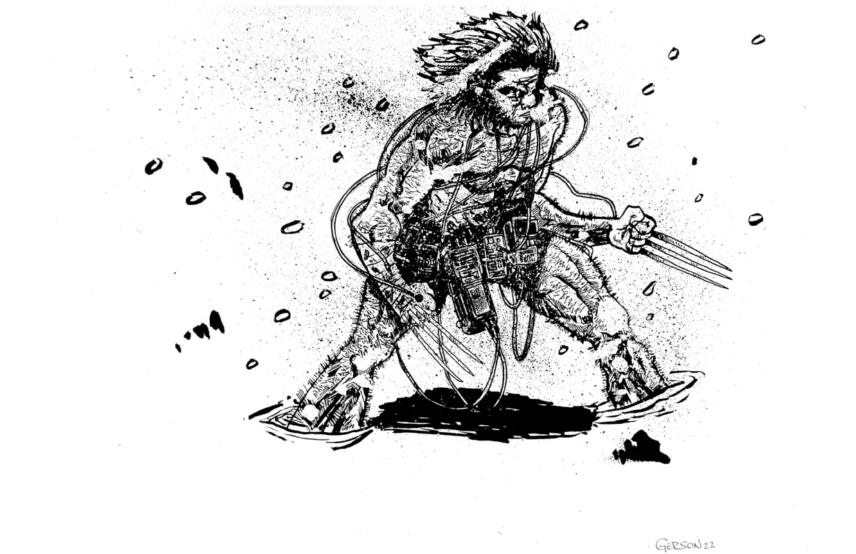 Weapon X Wolverine Illo