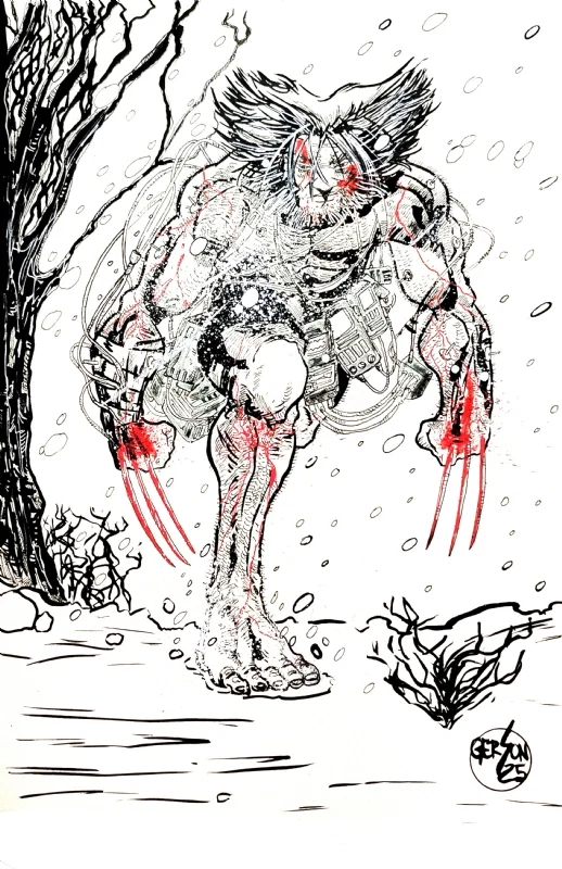 Weapon X Wolverine Illo